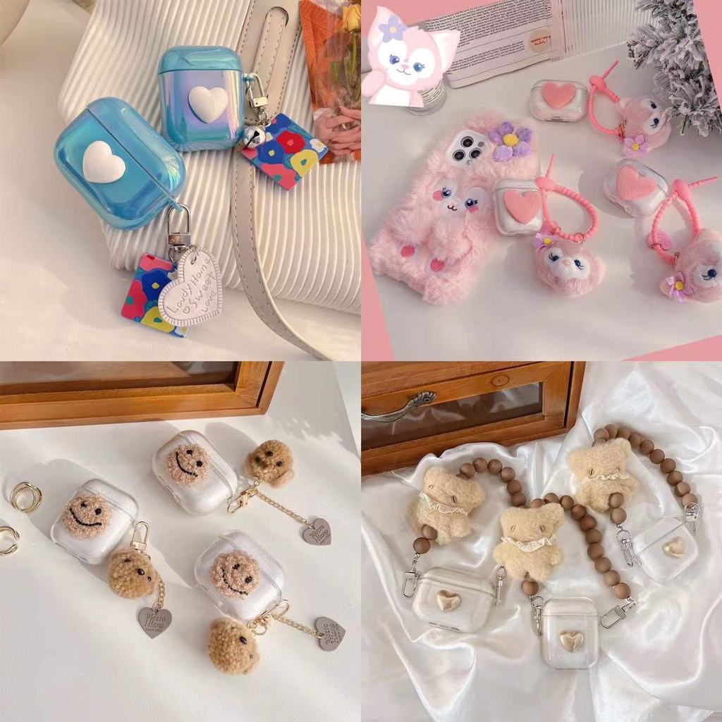 Vỏ bảo vệ hộp sạc tai nghe bluetooth không dây thích hợp cho Apple Airpods 3 2021 1/2 Pro