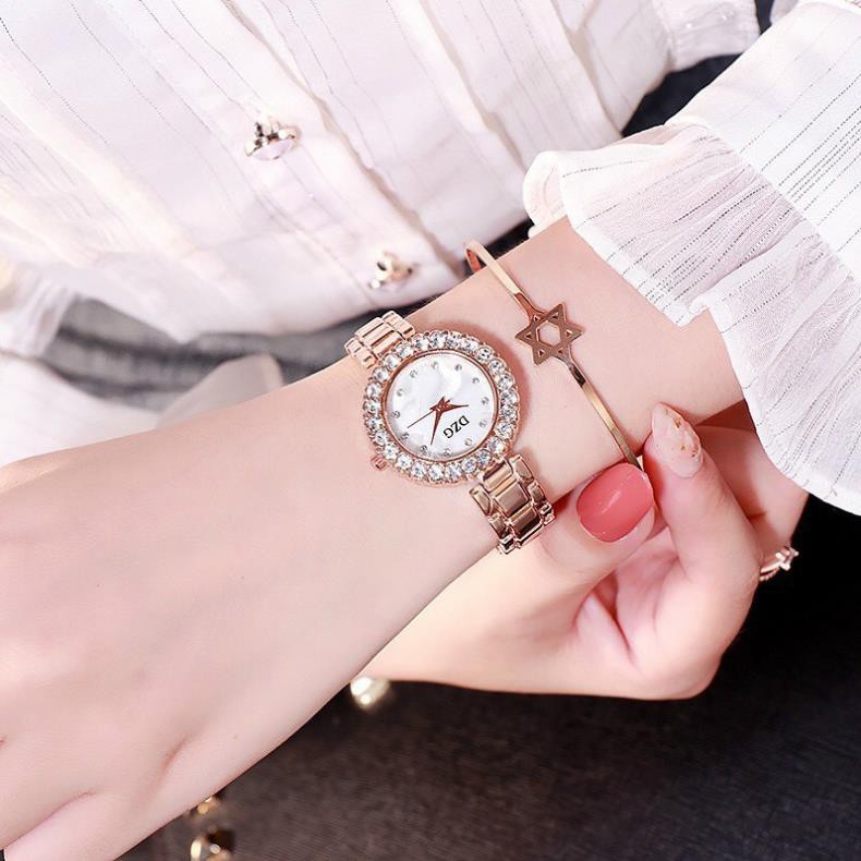 Mã FAMAYMA Đồng hồ nữ DZG đính đá Cao cấp sang trọng | BigBuy360 - bigbuy360.vn