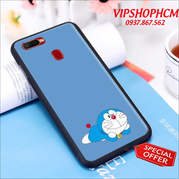 Ốp lưng Oppo F1/ F1S/ F1 Plus/ F3/ F3 Lite Hình Doremon Vui Nhộn - viền TPU dẻo