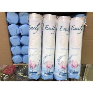 Bông tẩy trang emily đức 120 miếng