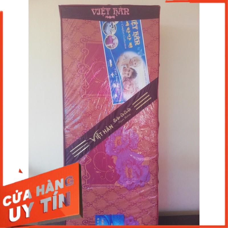 Đệm bông ép 1m6x2m đủ độ dày vỏ bọc gấm cao cấp