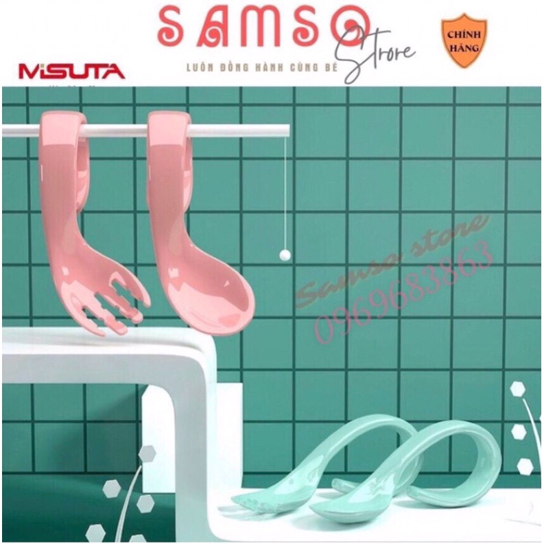 bộ thìa nĩa ăn dặm cho bé từ 6 tháng