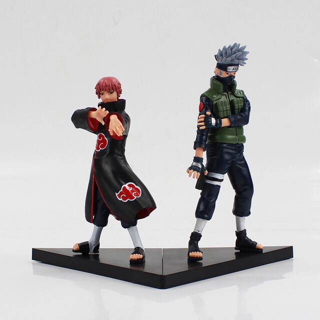 Set 2 Mô Hình Phim Naruto Hatake Kakashi + Sasori 16 - 18cm