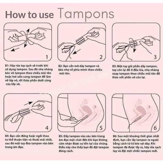 Băng vệ sinh Tampons Facelle ĐỨC
