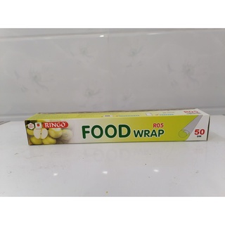 Màng bọc thực phẩm Food Wrap 50 yard, dao sắt răng cưa