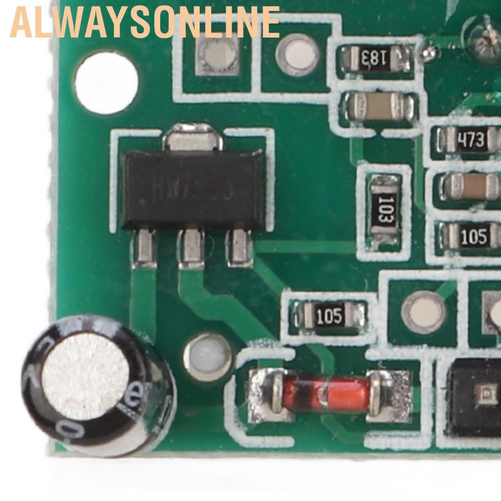 Alwaysonline PIR Human Motion Sensor Module Pyroelectric Infrared Module DC 4.8‑20V for Buzzers Automatic Doors Electric Fans