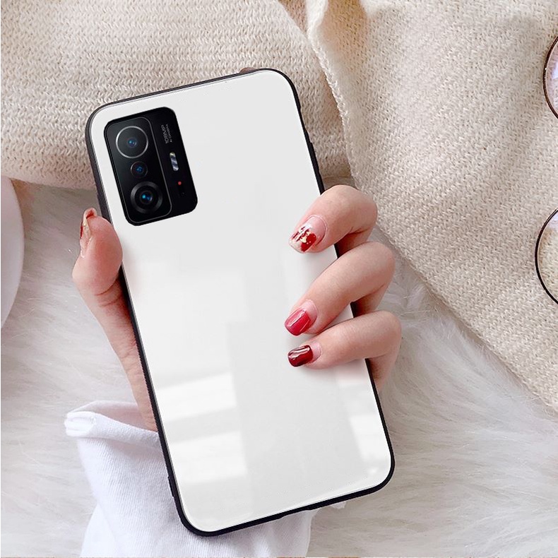 Ốp Lưng XIAOMI 11T 5G, 11T PRO 5G Mặt kính gương sáng bóng cao cấp