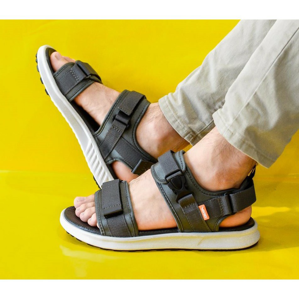 Giày Sandal Vento Học sinh Sinh Viên Nam Nữ SD-NB01 Màu Xám Tro