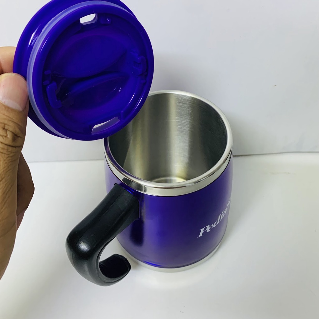 Ca Giữ Nhiệt Cao Cấp Luminarc 450ml - Kt: (13.5 x 14) cm màu ngẫu nhiên