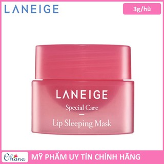 [Hot] Mặt Nạ Ngủ Cho Môi Laneige Lip Sleeping Mask 3g