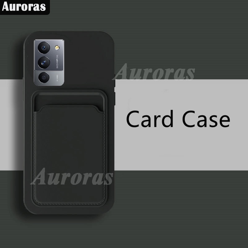 Ốp Điện Thoại Silica Gel Có Ngăn Đựng Thẻ Cho Lenovo Legion Phone Y70 Y70