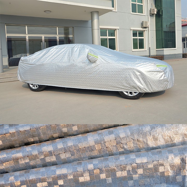 Bạt che phủ xe ô tô 5 chỗ HYUNDAI GRAND i10 HATBACK - bạt trùm xe ô tô 3 lớp chống nóng không thấm nước