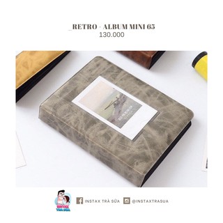 ALBUM INSTAX MINI - RETRO - 65 ẢNH (6x9cm)