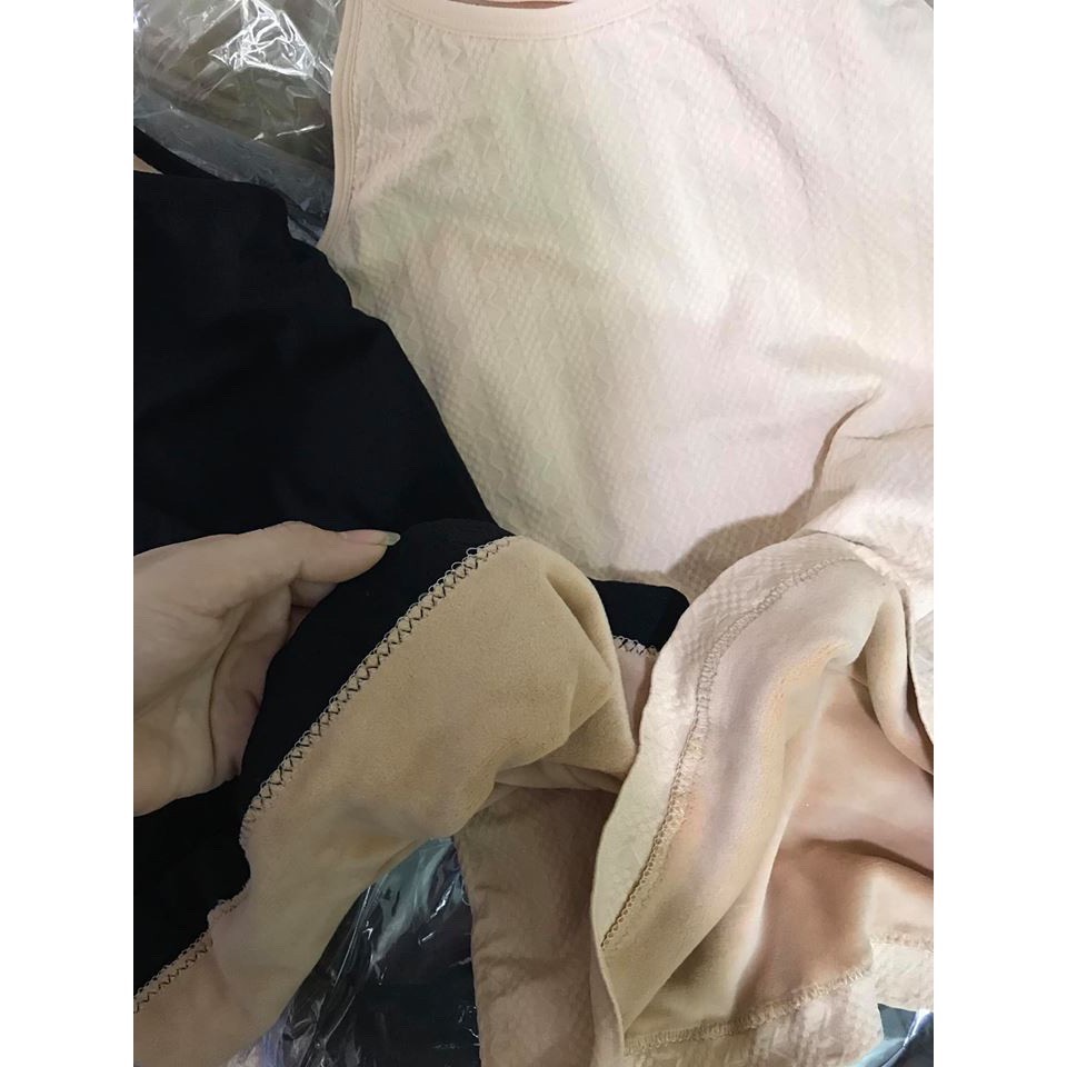 Combo Áo 2 dây và tất lót lông giữ nhiệt siêu ấm