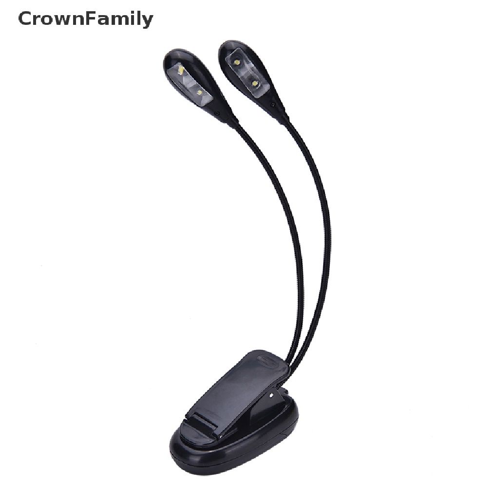 Đèn LED Đọc Sách Để Bàn 4 Bóng Có Kẹp Linh Hoạt