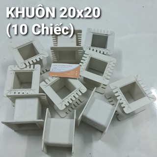 Khuôn nhựa quấn biến áp. Khuôn 20x20 (10 chiếc) loại dày. Khuôn quấn biến áp chống cháy, Vào Phe biến áp 20x20