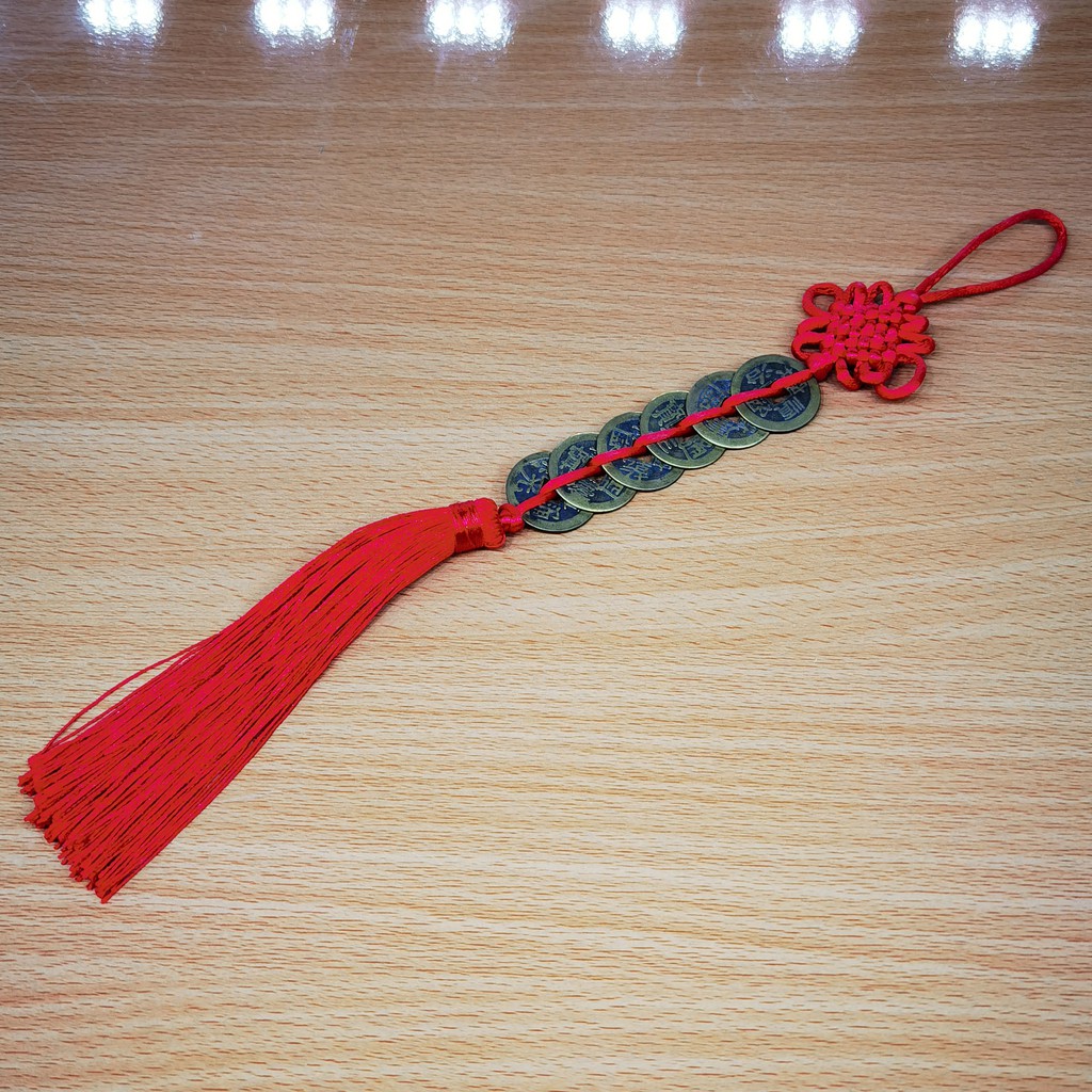 Dây Đồng Tiền Xu, dây ngũ đế Chiêu tài , chiêu lộc ( vật phẩm phong thủy ) - Phật Giáo Tường Thuận
