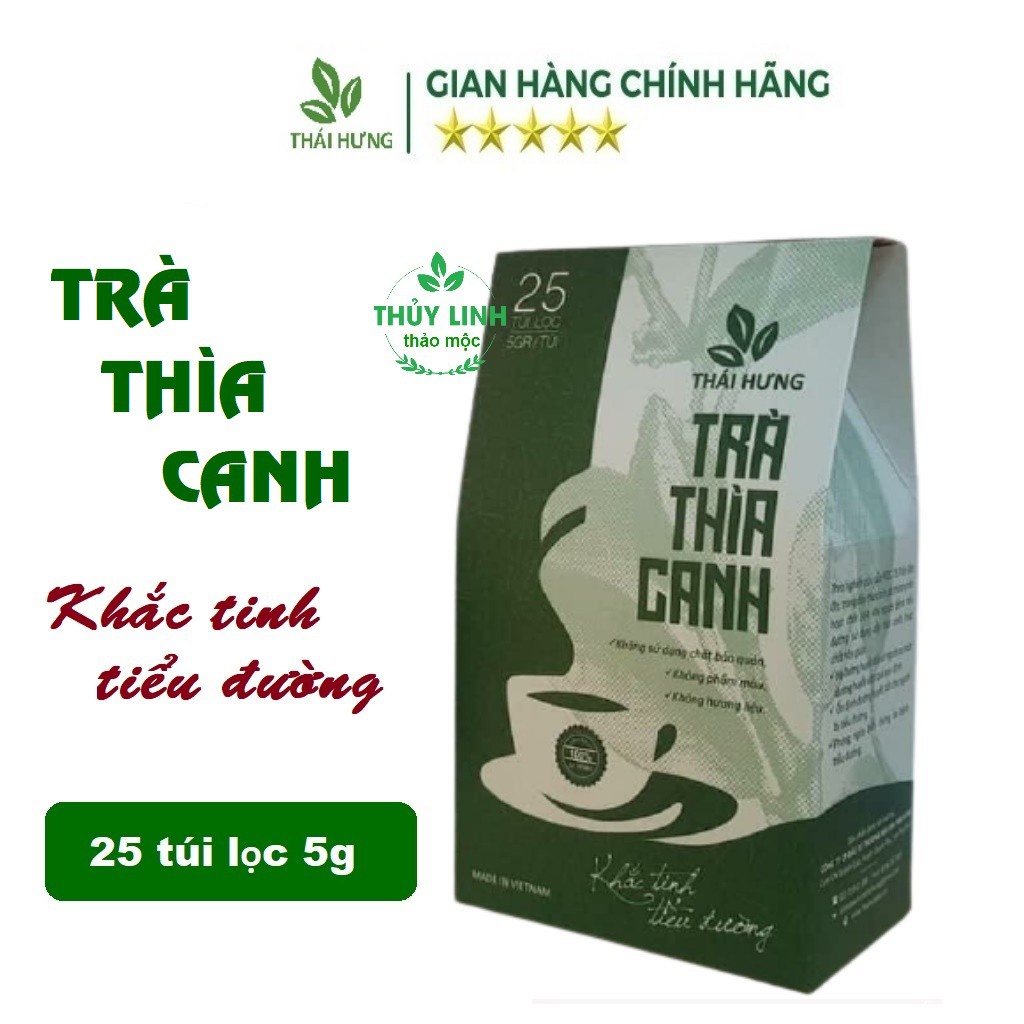 Mã groxuan1 giảm 8% đơn 150k trà thìa canh thái hưng 25 túi lọc x 5g khắc - ảnh sản phẩm 1