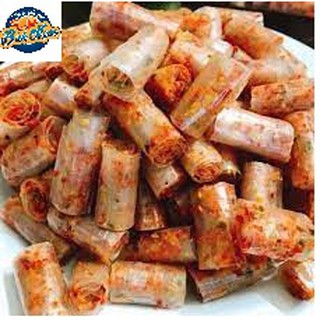( giá sỉ) 1 cốc bánh tráng cuộn tép hành. ngon tuyệt. to đại
