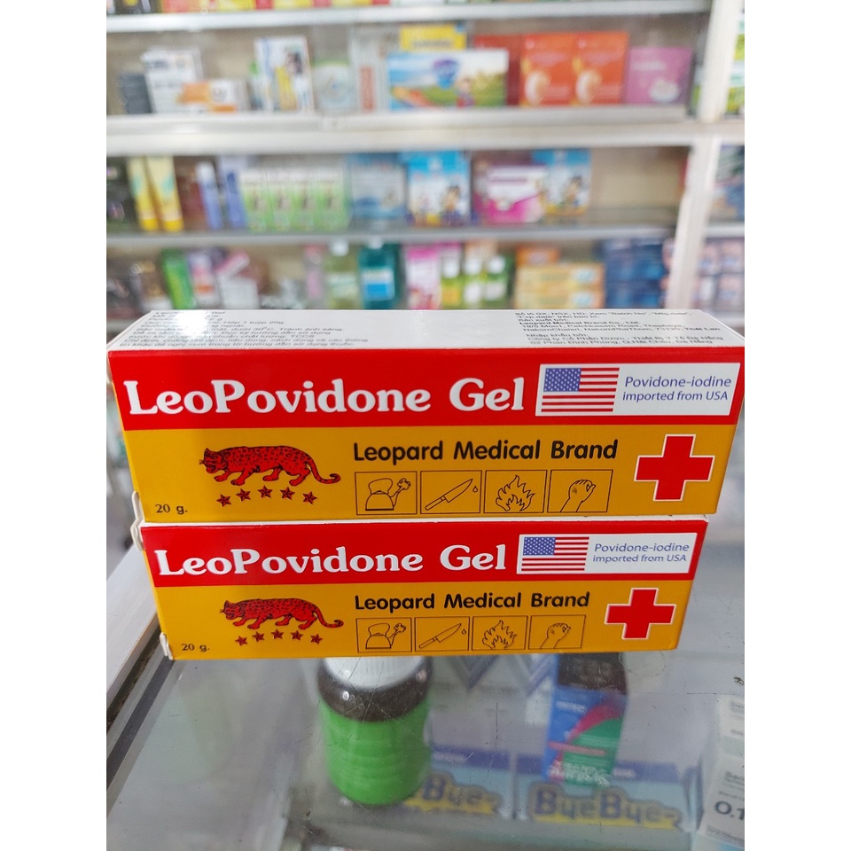 Gel LeoPovidone hỗ trợ BỎNG (THÁI LAN 20g)