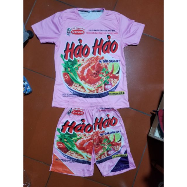 Quần áo mỳ tôm hảo hảo chất đẹp đủ size trẻ con đến người lớn