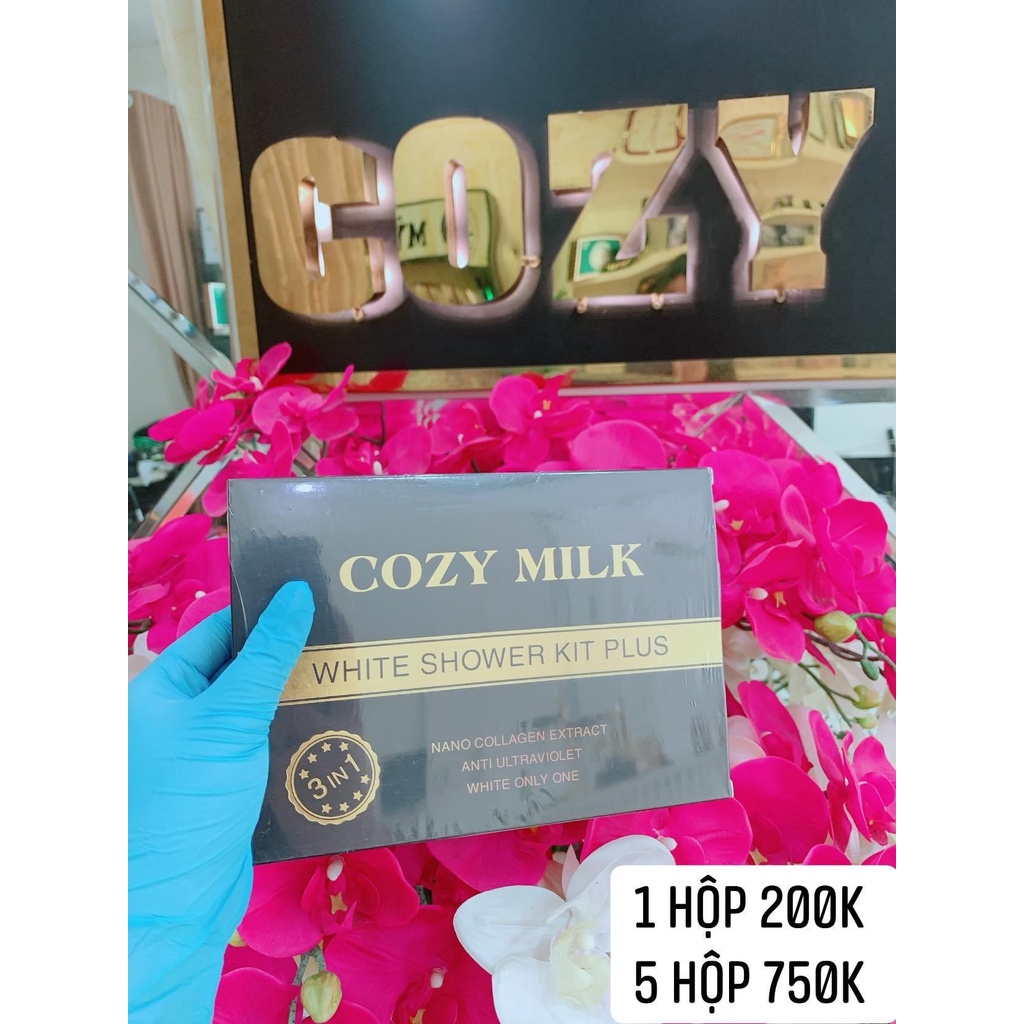 Tắm trắng COZY MILK phiên bản Plus 3in1