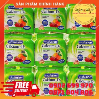 Có sẵn hàng mỹ kẹo dẻo bổ sung calcium 500mg và vitamin d3 25mcg - ảnh sản phẩm 3