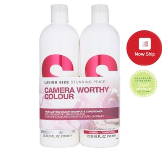 BỘ DẦU GỘI XẢ TIGI TRẮNG 750ml x2 (TIGI S FACTOR) - GIỮ MÀU TÓC NHUỘM + DƯỠNG TÓC BÓNG KHOẺ + CẤP ẨM PHỤC HỒI CHO TÓC