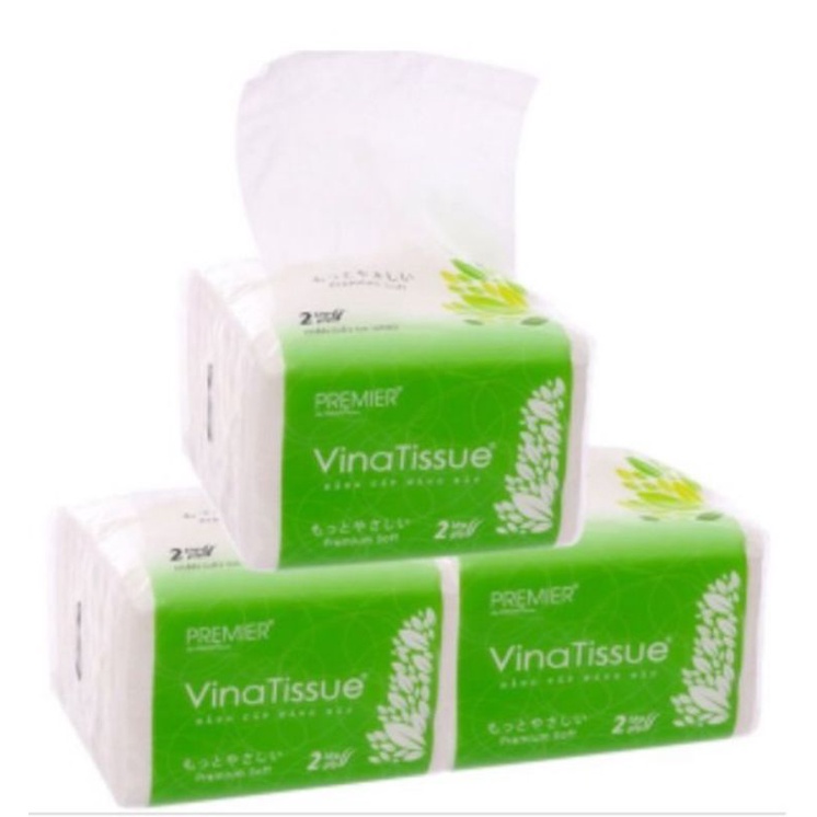 Khăn giấy lụa Vina tissue 200 tờ, Như Ý bách hoá