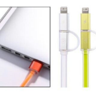 Cáp đa năng lightning+Micro USB