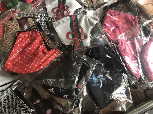 Khẩu trang vải 2 lớp in 3D người lớn phôm to | BigBuy360 - bigbuy360.vn