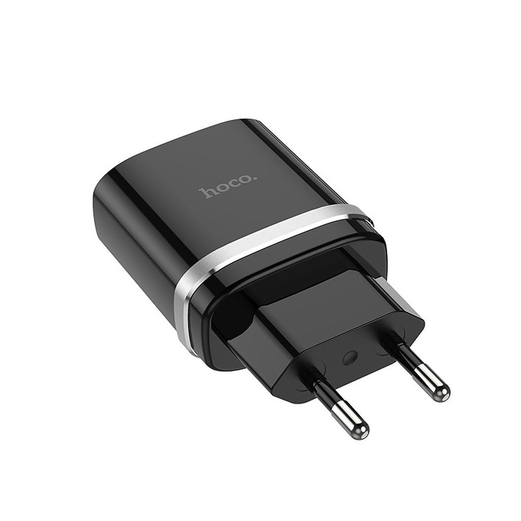 Củ Sạc Nhanh 18W Hoco C12Q - Cốc Sạc Nhanh Cổng USB Hỗ Trợ QC3.0, QC2.0 [CHÍNH HÃNG]