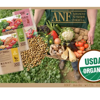 ANF Thức ăn hạt hữu cơ cho chó 6kg - 3 VỊ CỪU, VỊT và CÁ HỒI - NK Hàn Quốc