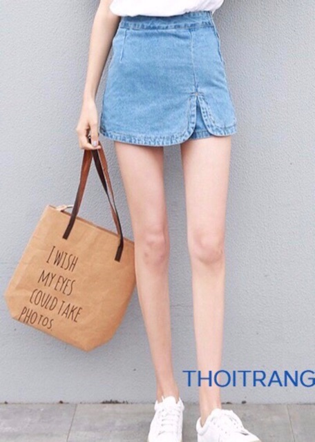 ❤️ Chân Váy Jeans Kèm Quần Trong - 4005