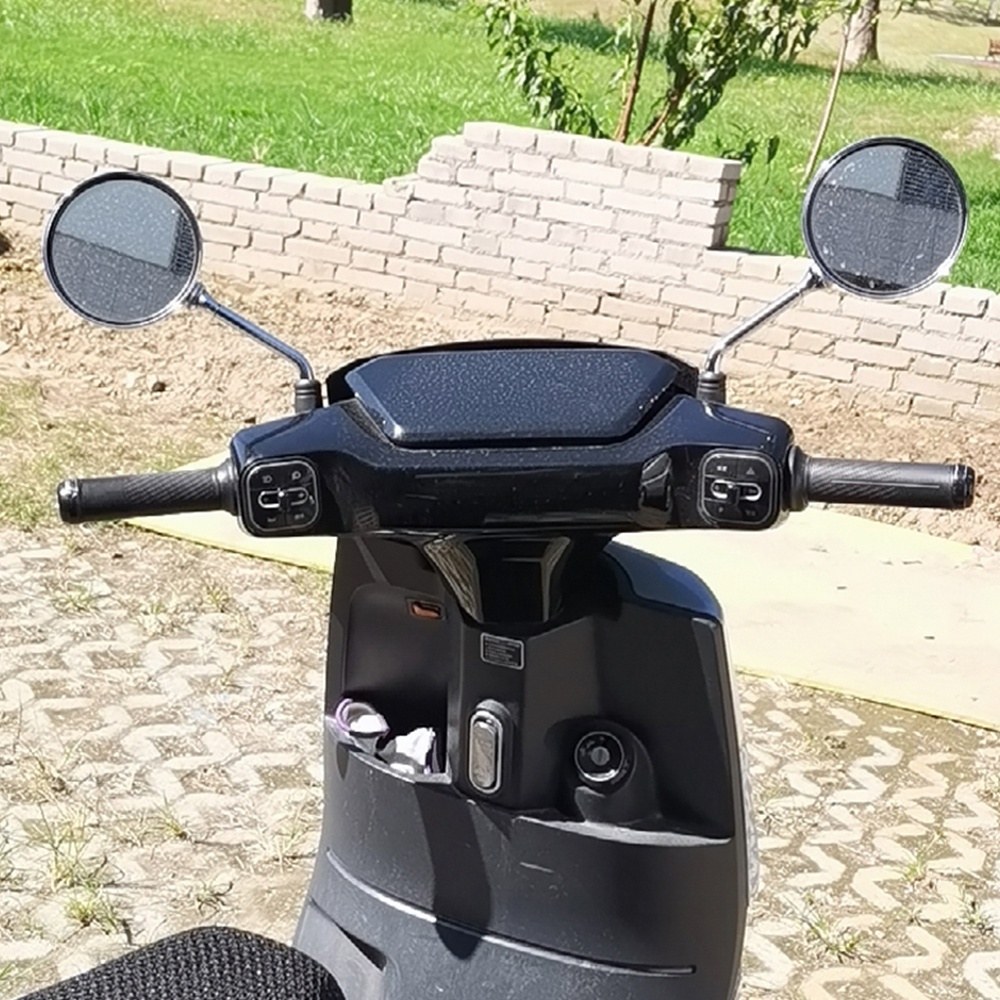 Gương Chiếu Hậu Thân Ngắn Bằng Chrome Cho Xe Máy Vespa Sprint Primavera 150 GTS300