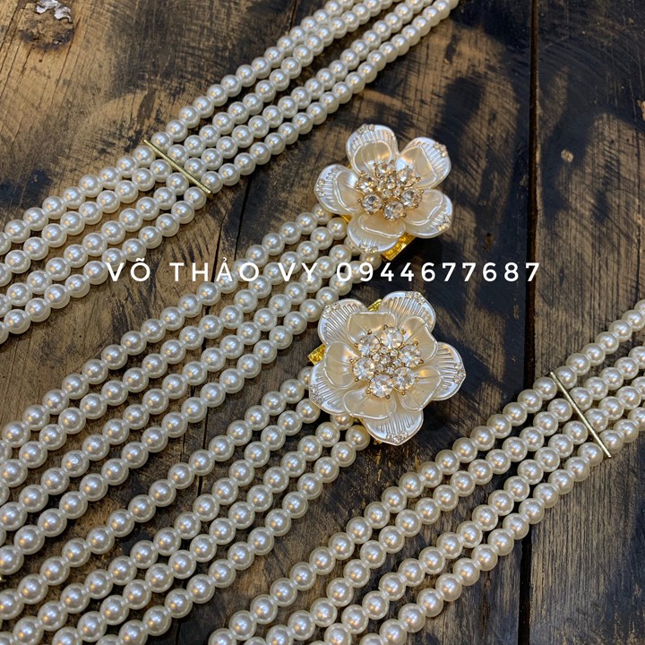 Đai váy chuỗi hạt