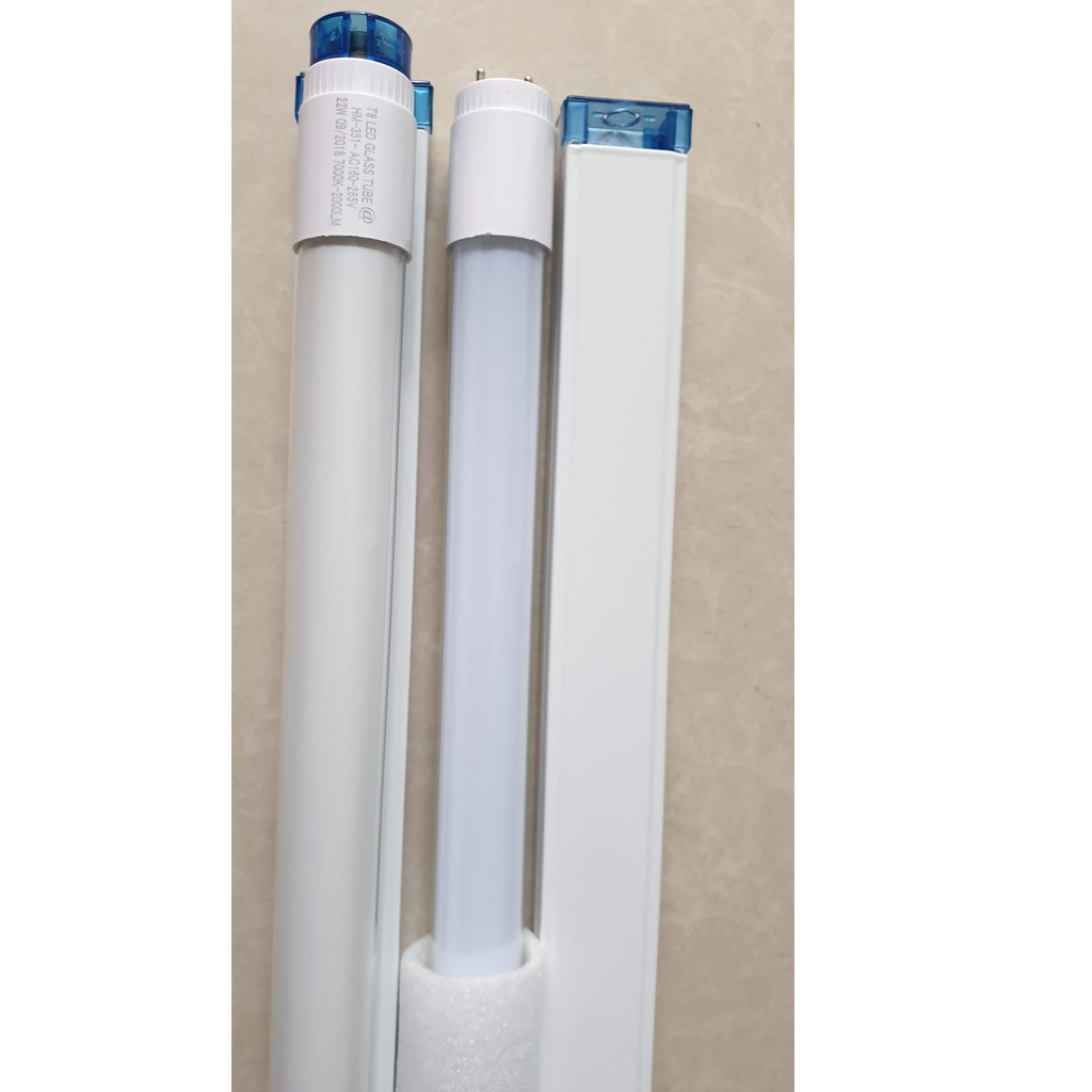 Bộ Đèn Led 1m2 22w siêu sáng (Bóng &amp; Máng)