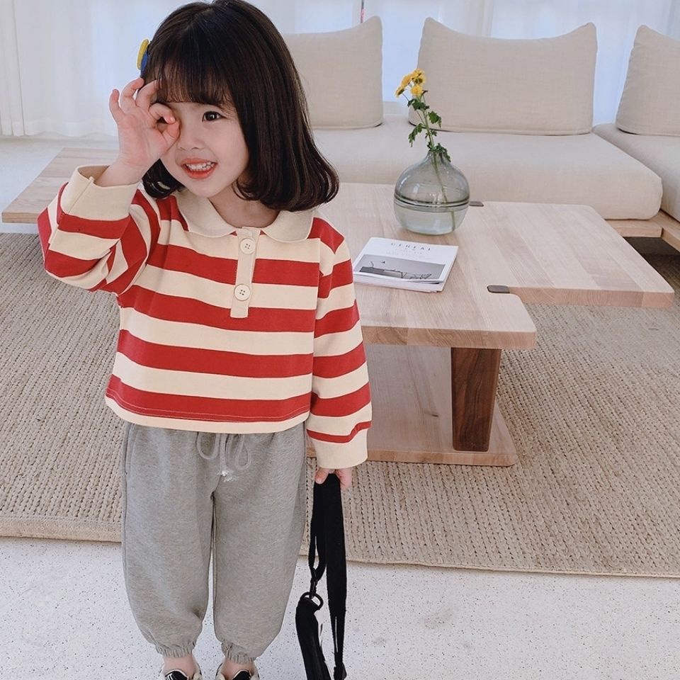 [Babycat] Bộ Đồ Thể Thao Hai Mảnh Phong Cách Nhật Bản Hàn Quốc Thời Trang Xuân Thu 2022 Mới Cho Bé Gái