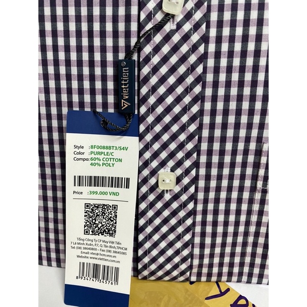 Áo việt tiến siêu phẩm slimfit lai bầu giá 399k chỉ còn 199k | BigBuy360 - bigbuy360.vn
