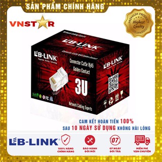Hạt mạng lb-link cat5e rj45 3u 100 hạt/1 hộp - chính hãng