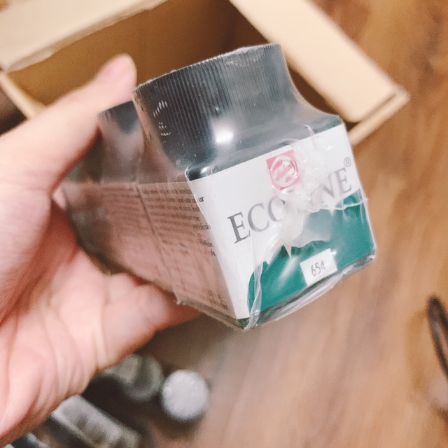 Mực Ecoline full lọ 30ml  viết, vẽ với chất màu trong