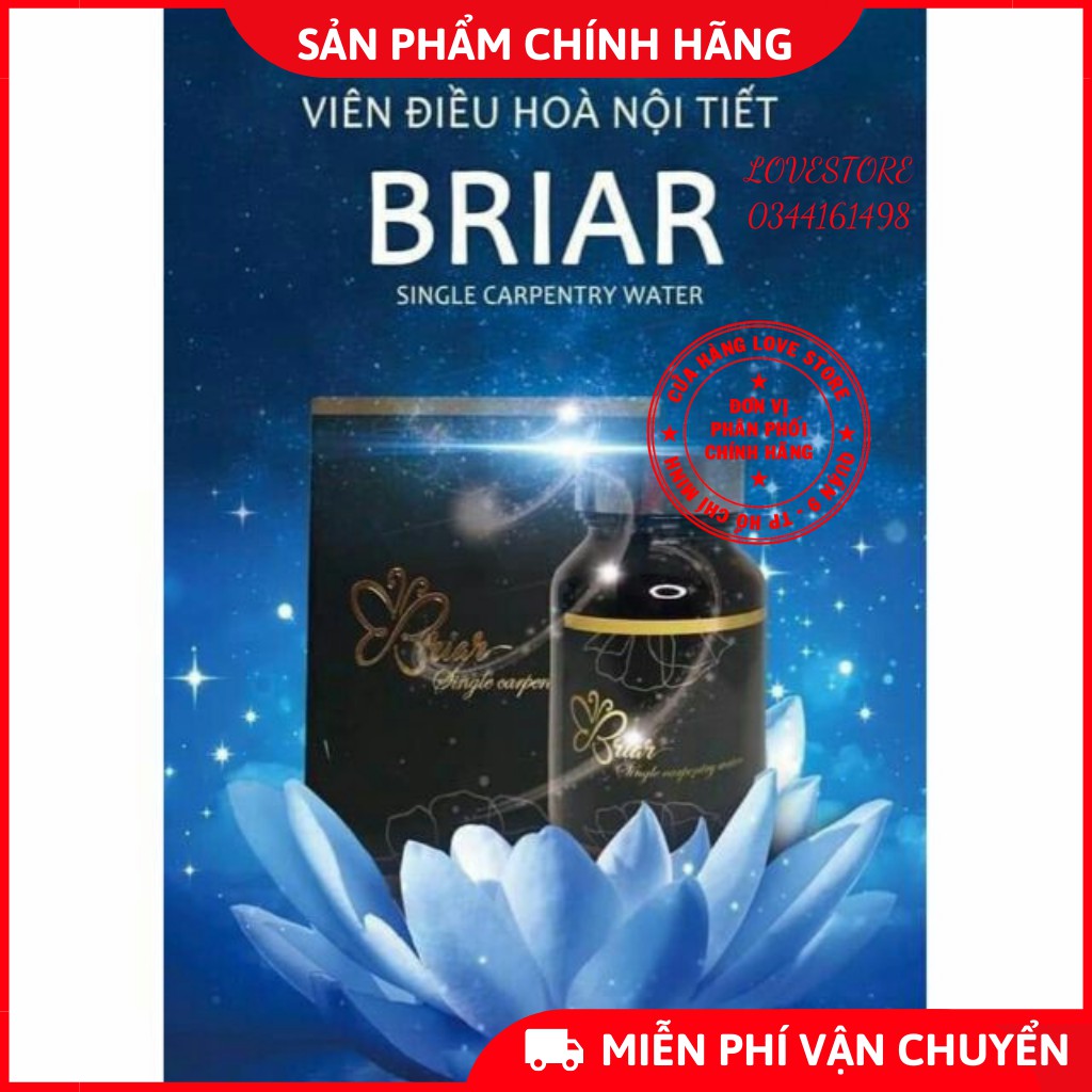 VIÊN UỐNG BRIAR - TĂNG HAM MUỐN , HẾT KHÔ HẠN , ĐIỀU HOÀ NỘI TIẾT