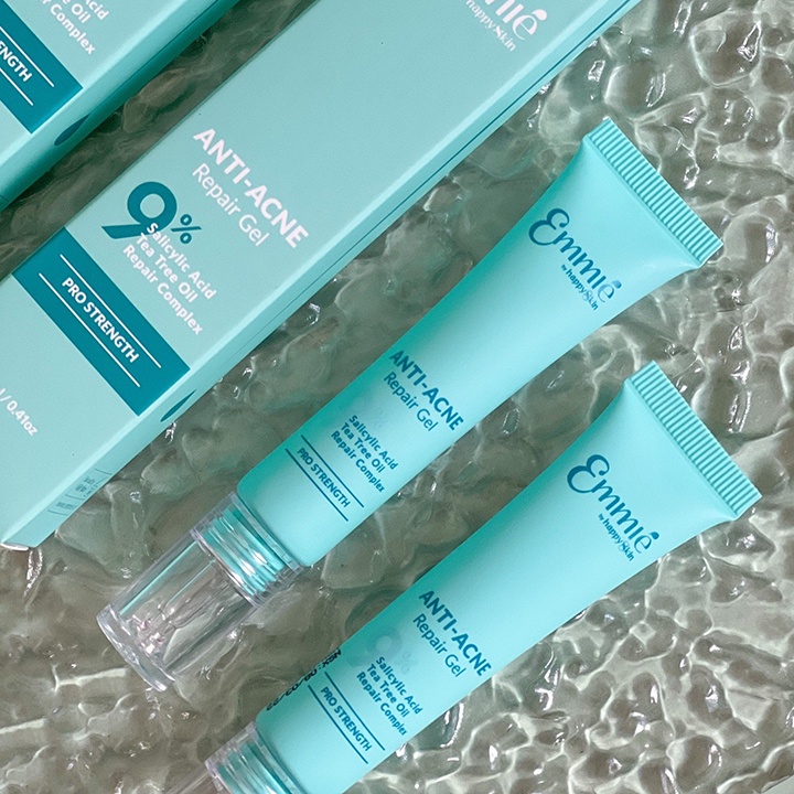 Gel Chấm Mụn Emmié By Happyskin 3 trong 1 - 12ml Anti Acne Repair Gel