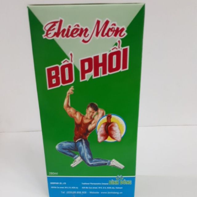 Thiên Môn Bổ Phổi : Giảm Ho- khan Tiếng - Bổ Phổi ( 280ml)