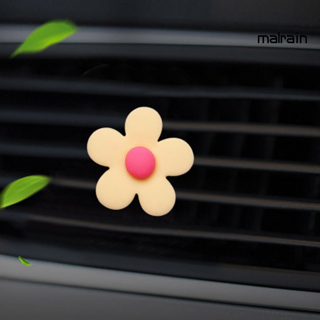 Kẹp Khuếch Tán Hương Thơm Gắn Điều Hòa Xe Hơi Hình Hoa Bằng Nhựa