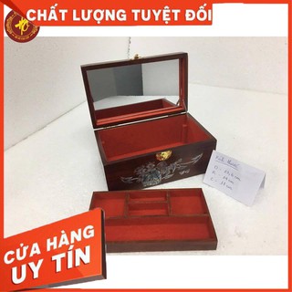 Hộp gỗ gụ khảm trai