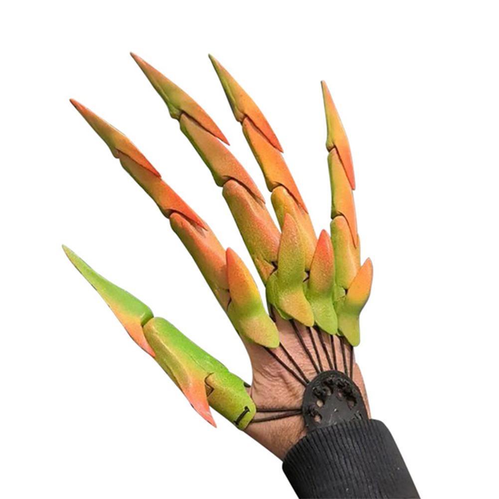 Găng tay hình móng vuốt hóa trang halloween C9T1 T1G1 U0B4