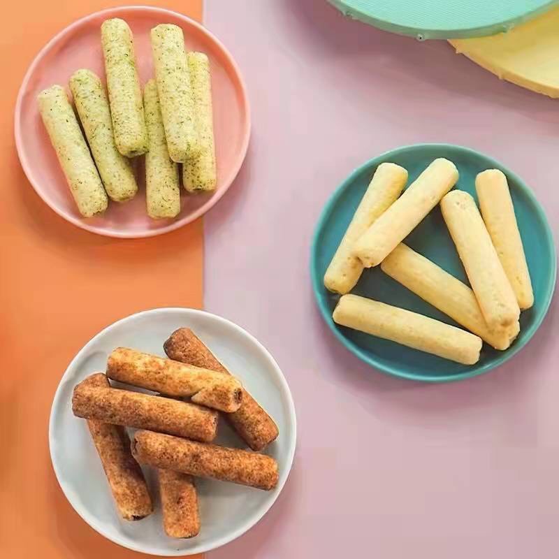 1 BỊCH 100G BÁNH GẠO QUE NHÂN SOCOLA - TRỨNG MUỐI THƠM NGON