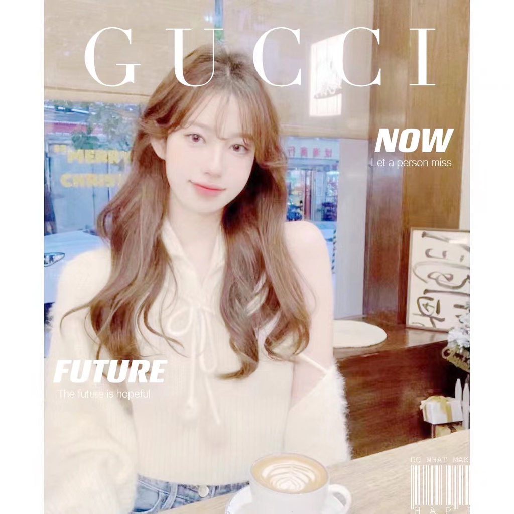 DUNEA Áo Tank Top Hai Dây Cột Dây + Áo Cardigan Tay Dài Phong Cách Hàn Quốc Cho Nữ