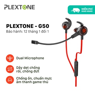 Bộ tai nghe và DAC plextone G50 mới, Giả lập 7.1,Hifi